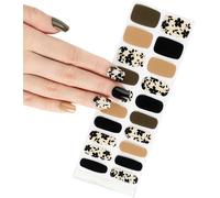 Orteil Rouge Vin Autocollant Ongle Gel Uv 26pcs Film Pour Ongles Autoadhésif Gel Nail Stickers, Autocollants Et Pochoirs Pour Nail Art