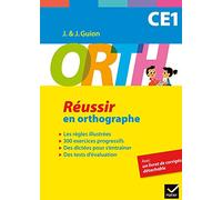 ORTH CE1 - Réussir en orthographe