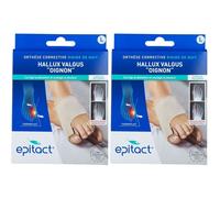 OrthEpitactHalluxValgNuitLx2 Bandage(S) 2x1 pc(s)