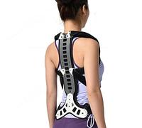 Orthèse de correction de la cyphose, correcteur de posture du dos réglable pour hommes et femmes, pour le soulagement de la cyphose et le traitement de la colonne vertébrale du bossu(Size:Code XL)
