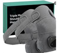 Orthèse de coude et de genou - Chaleur douce sans fil avec armoise - Infrarouge + vibration for les douleurs articulaires et des tissus mous(2pcs)