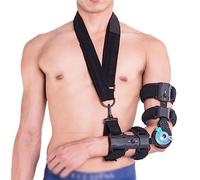 Orthèse de coude post-opératoire avec stabilisateur en écharpe, soutien récupération après une blessure au bras, orthèse orthopédique, gauche(Left)