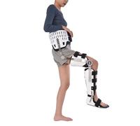 Orthèse de genou articulée pour hanche, genou, cheville, pied, fracture de la jambe, support de fixation réglable pour articulation de la hanche (LCA, LCP, LCM, arthrite), B droit, B droit (AB dr