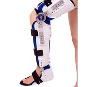 Orthèse De Genou, Cheville Et Pied, Orthèse Kafo Fixe, Cuisse Raide, Genou, Articulation, Cheville Et Pied., White, Left