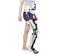 Orthèse de Hanche, Genou, Cheville, Pied, équipement de rééducation pour Fracture de la Hanche, attelle Fixe, Fracture du fémur, instabilité de la Hanche, Fixation de la paralysie du Membre inférieu