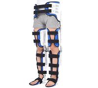 Orthèse de pied de cheville de genou de hanche, attelle de fixation d'articulation de pied de cheville de taille/genou, attelle de soutien de pied de genou à charnière, les jambes peuvent être pliées