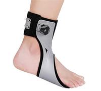 Orthèse De Pied Tombant, Attelle De Soutien For Les Patients Victimes D'un Accident Vasculaire Cérébral, Hémiplégie, Blessure Au Tendon D'Achille(Grey Right,XL)