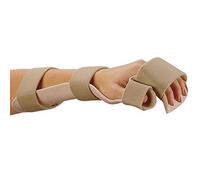 Orthèse de repos préformée avec sangles Rolyan, Taille S, gauche, sangles auto-adhésives et confortable pour une immobilisation après une intervention chirurgicale ou une blessure