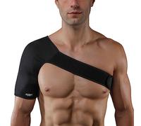 Orthèse D'épaule Réglable pour Manchette des Rotateurs Déchirée, Manchon de Soutien et de Compression pour Homme Femme, Bras Gelé, Bursite, Soulagement de La Douleur Musculaire,Right