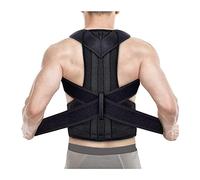 Orthèse Dorsale Correcteur de Posture Soutien de la Colonne vertébrale, Dos Droit Respirant réglable pour Homme Femme Épaule Attelle Lombaire Adolescent Bossu Assis Réglage de la Posture (Taille :