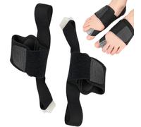 Orthese Hallux Valgus, 2er Set Correcteur Hallux Valgus pour Hommes et Femmes, Attelle Orteil Réglable, Redresseur Orteil pour Correction Douce et Soulagement de la Douleur, Convient au Jour et Nuit