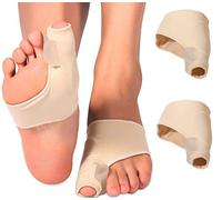 Orthèse Hallux Valgus avec Coussinet de Gel, Protecteur et Séparateur de Gros Orteil, Manchon Correcteur d'oignon pour hallux Valgus, Soulagement de Douleur