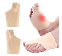 Orthese Hallux Valgus, Correcteur Protection Hallux Valgus, Écarteur d'Orteils Réutilisable pour Adulte, Confortable Jour et Nuit, Soulage Douleurs d'Oignons, Chevauchement et Orteils en Marteau