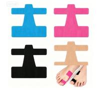 Orthese Hallux Valgus, Redresseur Orteil, kit 32 pcs 4 Couleurs Élastique