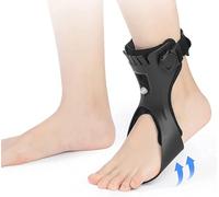 Orthèse pour Pied Tombant, chevillères réglables, correcteurs posturaux pour Pied Tombant, utilisés pour la fasciite Plantaire, Les douleurs de la voûte Plantaire et la tendinite d'Achille (Pied gau