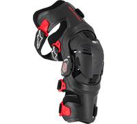 Orthèses de genou plasma Alpinestars RK-7, noir/rouge, S