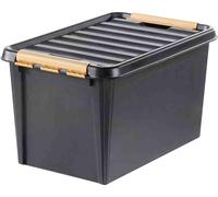 Orthex 3196090 Boîte de rangement (L x l x H) 59 x 39 x 34 cm noir 1 pc(s)