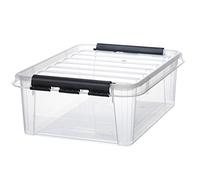Orthex Boîte de rangement Clipbox SmartStore Classic 3494070 24/21 L Transparent