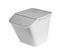 Smartstore Bac de rangement/tri Grand 51 L avec couvercle incliné empilable