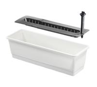 Jardinière BALCONY, largeur : 750 mm, blanc