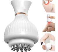 Ortho Masseur Sofela, Orthomasseur Sofela, Masseur Électrique 4 en 1 pour Pieds, Jambes et Corps - Chauffage, Vibration et Soulagement Musculaire (Blanc)