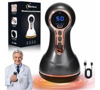 Ortho Masseur Sofela, Orthomasseur Sofela, Masseur Électrique pour Pieds, Jambes et Corps - Chauffage, Vibration et Soulagement Musculaire (Pro Vibrastone - Noir)