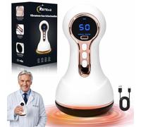 Ortho Masseur Sofela, Orthomasseur Sofela, Masseur Électrique pour Pieds, Jambes et Corps - Chauffage, Vibration et Soulagement Musculaire (Pro Vibrastone - Blanc)