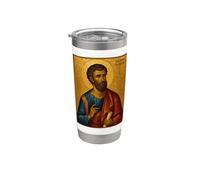 Orthodox Icon of Saint Thomas the Apostle Gobelet isotherme en acier inoxydable double paroi