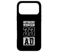 Orthodoxe Depuis 33 AD Christianisme Orthodoxie Orientale Coque pour iPhone 17 Pro Max