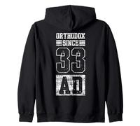 Orthodoxe Depuis 33 AD Christianisme Orthodoxie Orientale Sweat à Capuche