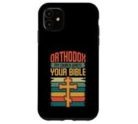 Orthodoxe Mon Église a écrit Votre Bible Orthodoxe Oriental Coque pour iPhone 11