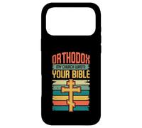 Orthodoxe Mon Église a écrit Votre Bible Orthodoxe Oriental Coque pour iPhone 17 Pro Max