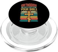 Orthodoxe Mon Église a écrit Votre Bible Orthodoxe Oriental PopSockets PopGrip pour MagSafe