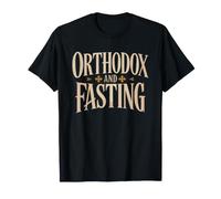 Orthodoxe Oriental Chrétien Jeûne Grand Carême Foi T-Shirt