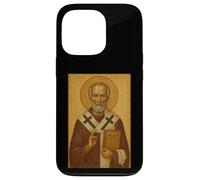 Orthodoxe Saint Nicholas de l'icône de Myra Coque pour iPhone 13 Pro