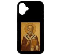 Orthodoxe Saint Nicholas de l'icône de Myra Coque pour iPhone 16 Plus