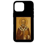 Orthodoxe Saint Nicholas de l'icône de Myra Coque pour iPhone 16 Pro Max