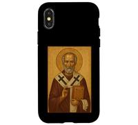 Orthodoxe Saint Nicholas de l'icône de Myra Coque pour iPhone X/XS