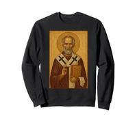 Orthodoxe Saint Nicholas de l'icône de Myra Sweatshirt