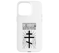 Orthodoxie sans additifs drôle chrétien orthodoxe Coque pour iPhone 15 Pro Max