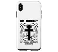 Orthodoxie sans additifs drôle chrétien orthodoxe Coque pour iPhone XS Max
