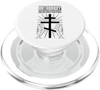 Orthodoxie sans additifs drôle chrétien orthodoxe PopSockets PopGrip pour MagSafe