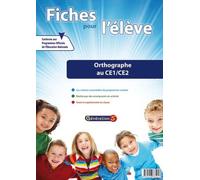 Orthographe Au Ce1-Ce2 - Fiches Pour L'élève