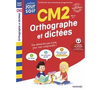 Orthographe et dictées CM2 - Cahier Jour Soir Conçu et recommandé par les enseignants - Bernard Séménadisse - Magnard - broché - Scolaire / Universitaire