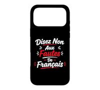 Orthographe Fautes de français Humour Grammaire Coque pour iPhone 17 Pro Max