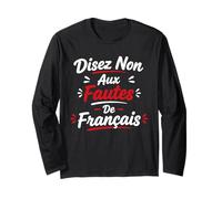 Orthographe Fautes de français Humour Grammaire Manche Longue