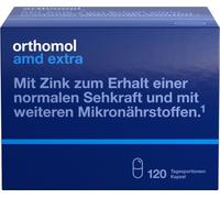 Orthomol AMD extra - Micronutriments pour le maintien d'une vision normale - avec zinc, lutéine et zéaxanthine, 120 portions journalières