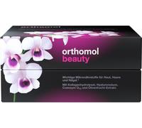 Orthomol Beauty pour femmes - micronutriments pour la peau, les cheveux et les ongles - avec acide hyaluronique, collagène et coenzyme Q10, portions journalières de 30 ml