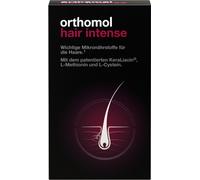 Orthomol Hair Intense - Micronutriments pour de beaux cheveux - avec biotine, cuivre et zinc, 30 portions journalières