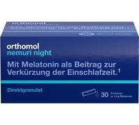 Orthomol Nemuri night (granulés directs), 30 portions journalières